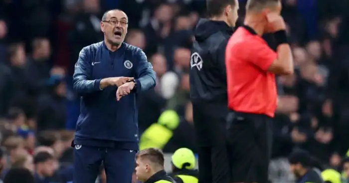 Maurizio Sarri explains fourth official spat and missing Chelsea huddle