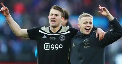Matthijs De Ligt reacts to reports of £12.3m-a-year Man Utd move