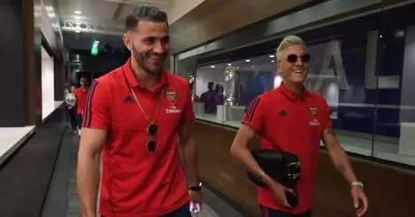 Key Arsenal duo back in training ahead of Burnley clash