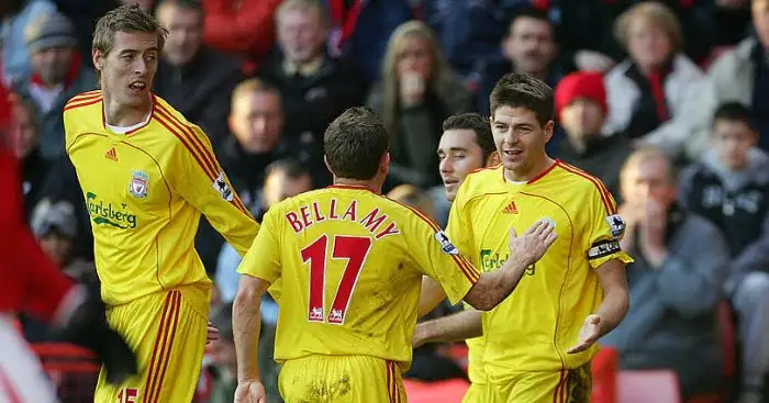 Vidic names two Liverpool stars among four toughest opponents
