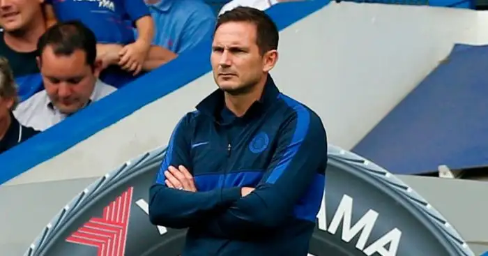 Lampard asked about shocking events at old club Derby