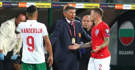 Bulgaria coach makes extraordinary claim over England racist abuse