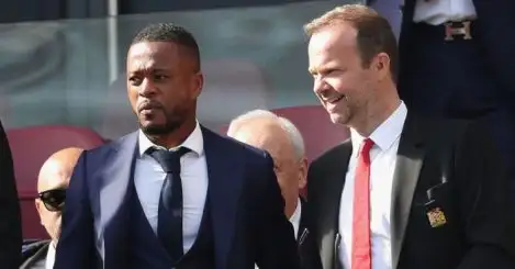 Patrice Evra confirms he is in talks about taking up role at Man Utd