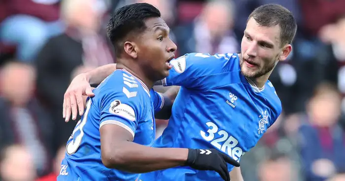 Alfredo Morelos, Borna Barisic