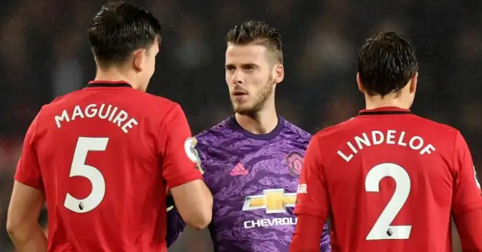 Maguire Lindelof De Gea TEAMtalk