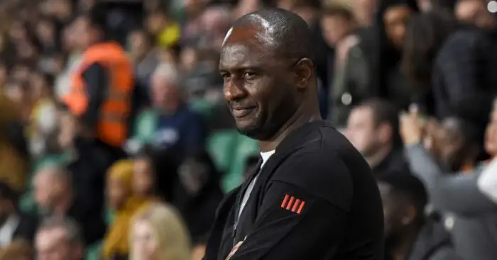 Patrick Vieira responds following calls from pundit for him to replace Emery