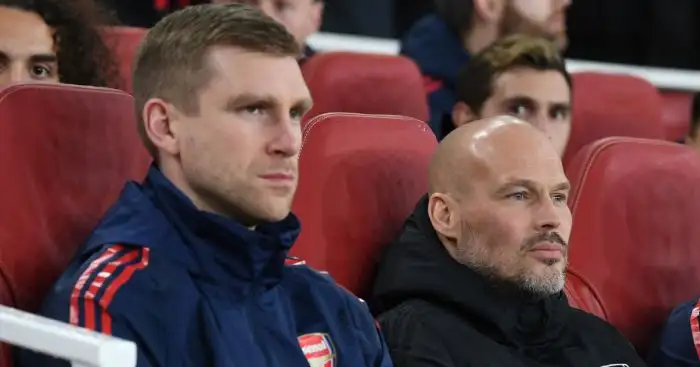 Tony Adams furious with stand-in Arsenal assistant Per Mertesacker