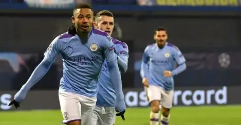 Gabriel Jesus at the treble as City bounce back with win in Zagreb