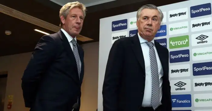 Ancelotti jokes about Ibrahimovic arrival after Everton links