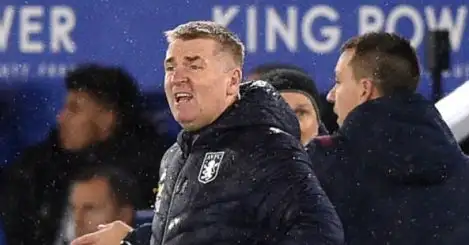 Dean Smith whips up Villa crowd for second leg after defensive stand