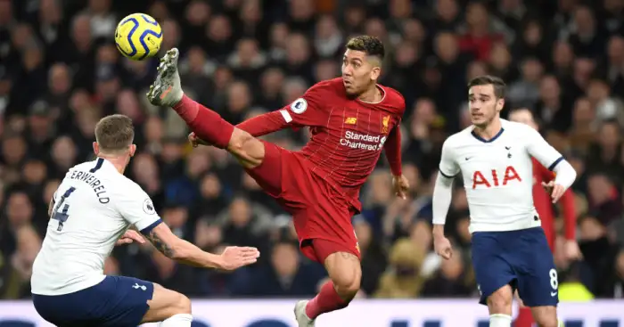 Liverpool hang on to secure 1-0 victory in frantic Tottenham affair