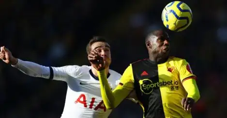Deeney misses penalty as Tottenham scramble to draw at Watford