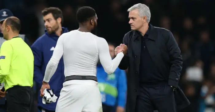 Jose Mourinho clears up rumours of falling out with Danny Rose