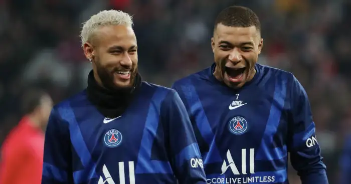 Neymar, Kylian Mbappe