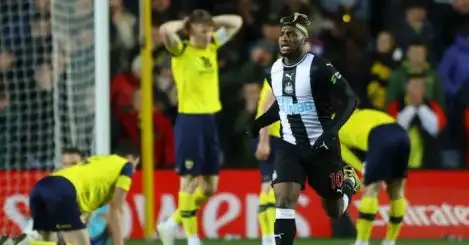Saint-Maximin the hero for Newcastle after stunning Oxford fightback