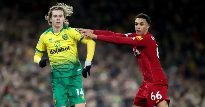 Todd Cantwell describes Sadio Mane’s winning goal as ‘frightening’