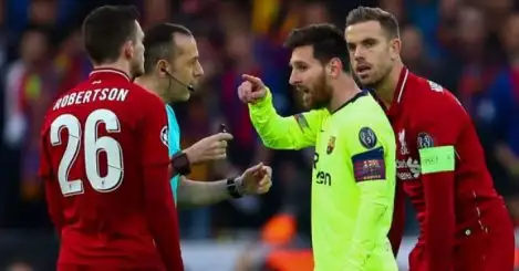 Liverpool star admits major regret over Messi incident in CL semi