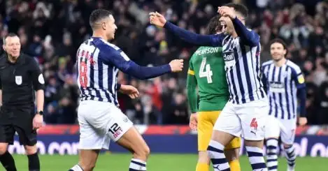 West Brom go seven clear after easing past 10-man Preston