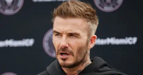 Beckham plotting Man Utd raid to bring dependable star to America