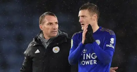 Rodgers snaps at Vardy critics with comparison to electric Liverpool ace