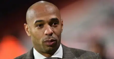 Thierry Henry gives massive thumbs up to goal-every-other-game Arsenal striker target