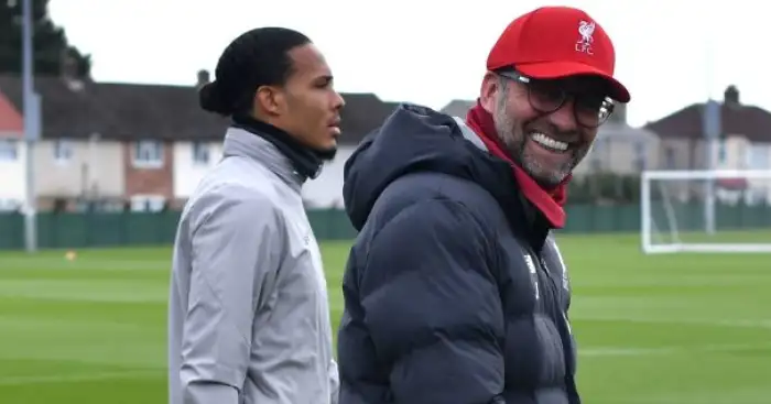 Jurgen Klopp training