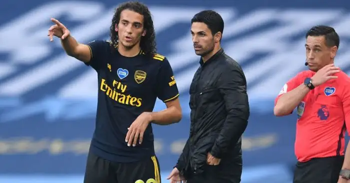 Mikel Arteta Matteo Guendouzi Arsenal TEAMtalk