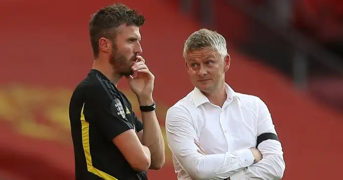 Michael Carrick, Ole Gunnar Solskjaer Man Utd TEAMtalk