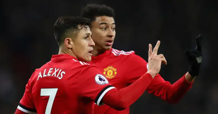 Alexis Sanchez, Jesse Lingard