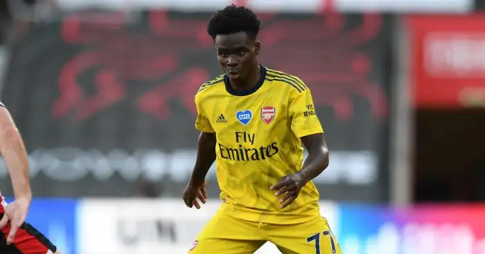 Van Persie talks up talents of Liverpool-linked Arsenal starlet Saka