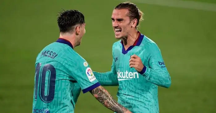 Lionel Messi, Antoine Griezmann Barcelona TEAMtalk