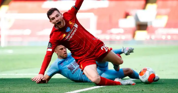 Andy Robertson gives warning to new Liverpool left-back rival Tsimikas