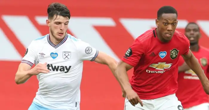 Declan Rice, Anthony Martial