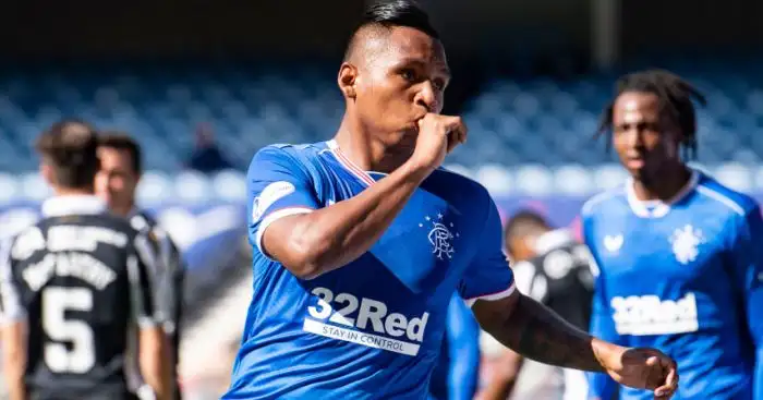 Gerrard admits he had to speak to Morelos ahead of two-goal haul