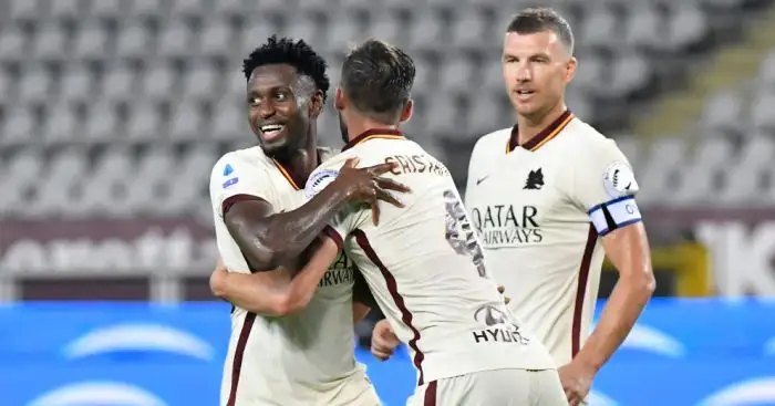 Amadou Diawara, Edin Dzeko Roma