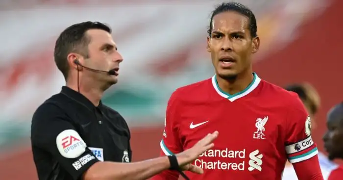 ‘Arrogant’ Van Dijk told to go back to basics after shaky Liverpool moment