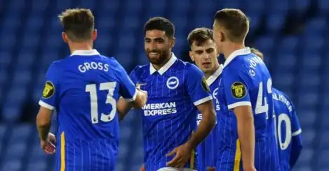 Brighton ease past Portsmouth in Carabao Cup second round clash