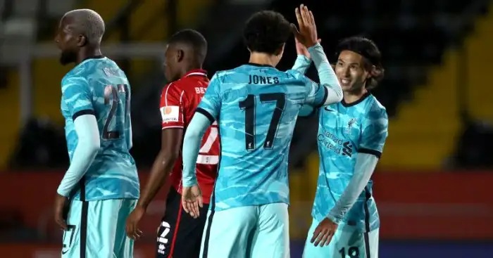 Curtis Jones, Minamino star as Liverpool go goals crazy at Lincoln