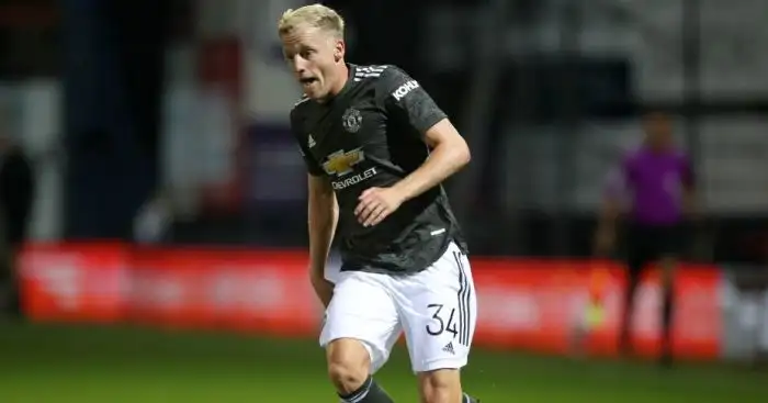 Donny van de Beek Man Utd