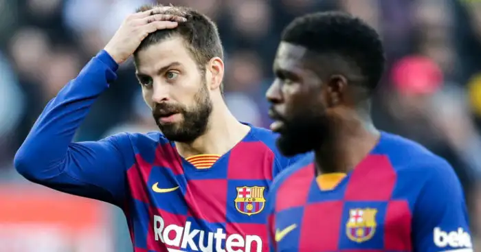 Gerard Pique, Samuel Umtiti Barcelona