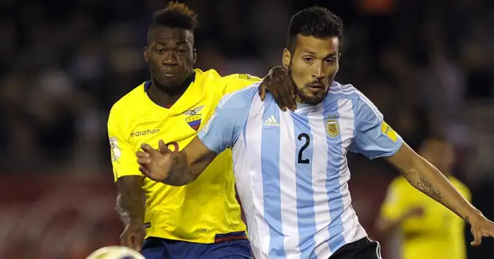 Felipe Caicedo, Ezequiel Garay