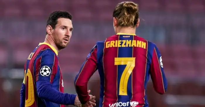 Messi Griezmann TEAMtalk