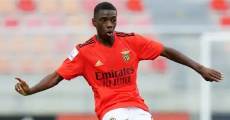 Aston Villa join Crystal Palace in three-way January hunt for Benfica starlet
