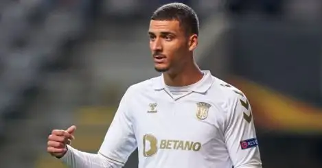 Man Utd identify Braga starlet as defensive target Solskjaer craves