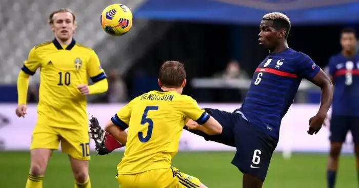 Deschamps snipes at Solskjaer with loaded remark about Pogba situation