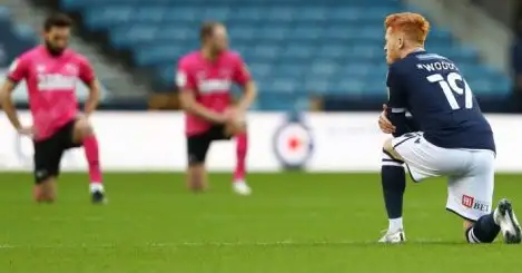 Millwall ‘dismayed and saddened’ after fans boo players taking a knee