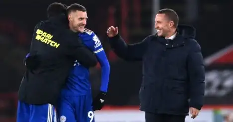 Rodgers calls Vardy one of ‘best in Europe’; says win ‘thoroughly deserved’