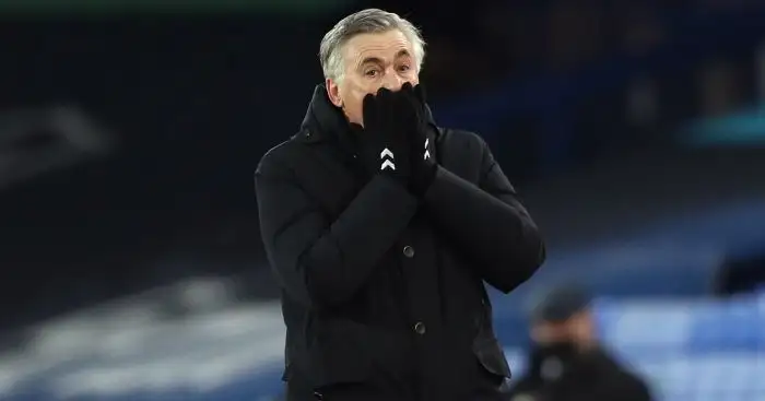 Ancelotti expects two clubs to join race and sets limit of Everton ambition