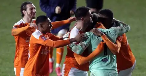 Blackpool oust West Brom on penalties after twice surviving comeback