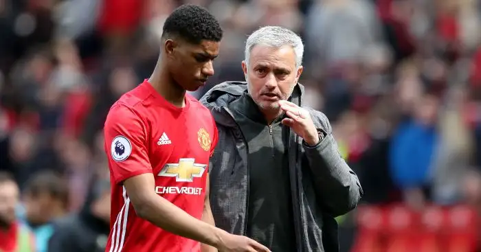 Marcus Rashford, Jose Mourinho Man Utd TEAMtalk